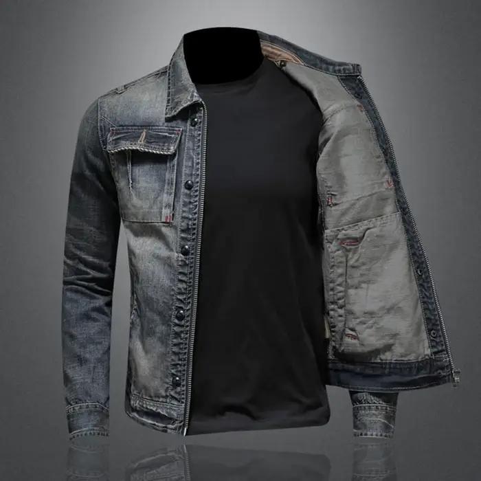 Doudoune rembourrée en coton pour hommes avec coupe-vent