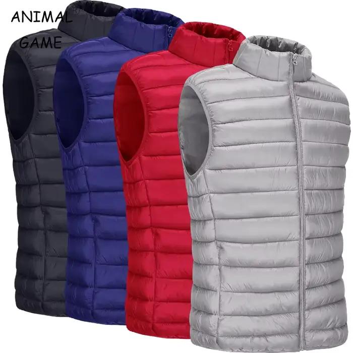 Vestes de gilet décontractées pour hommes