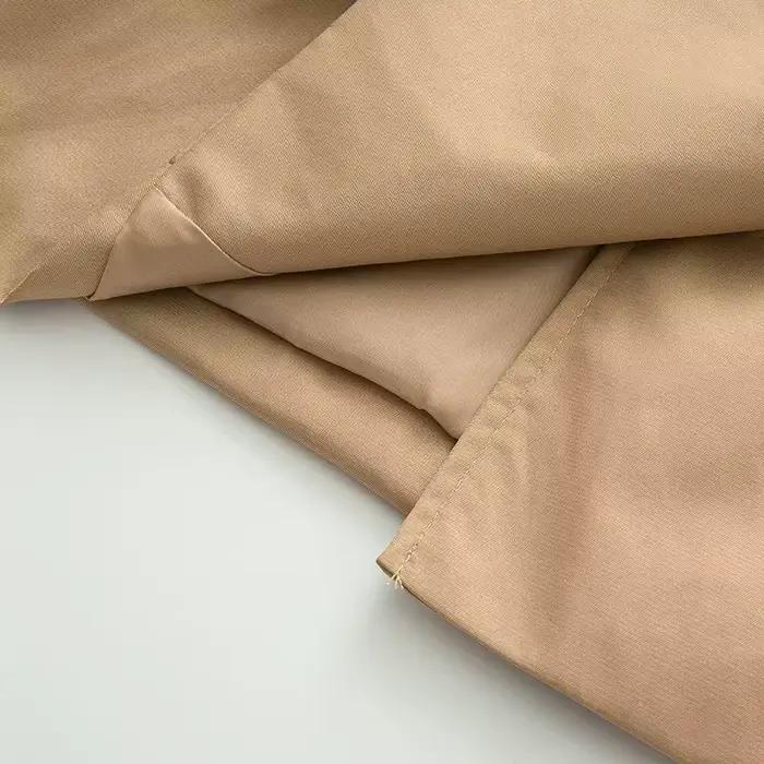 Trench-coat court pour femme