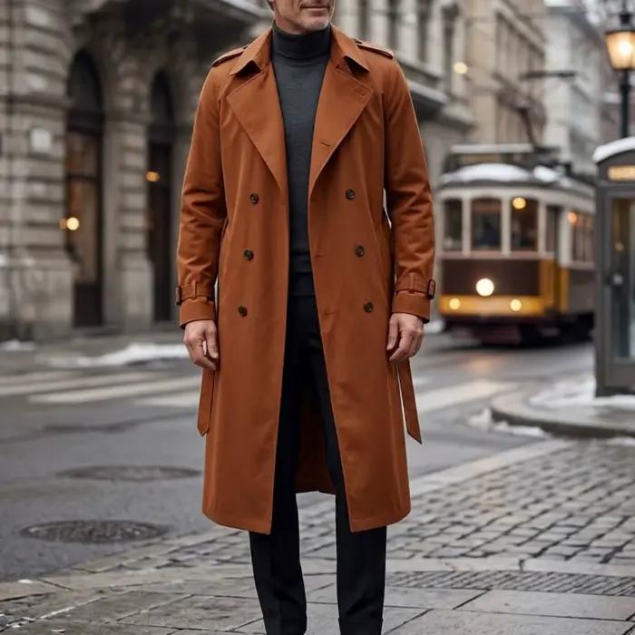 Nouveau Trench-coat pour homme