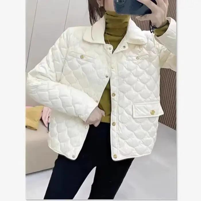 Parkas courts légers et polyvalents pour femmes