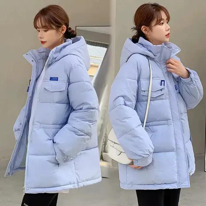 Parka à capuche pour femme