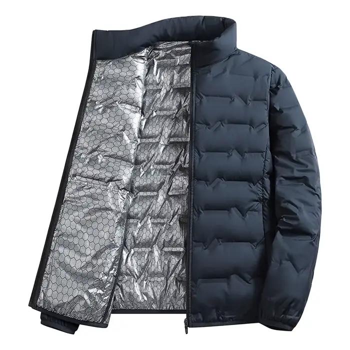 Veste LZLLTT homme décontractée imperméable polyester pour automne et hiver style moderne et confortable