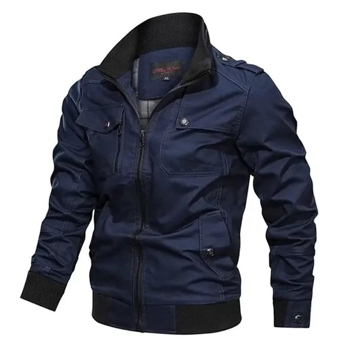 Bomber veste hommes mode décontracté coupe-vent