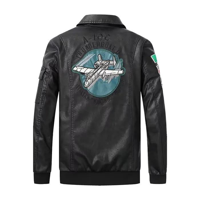 Homme loisirs mode Locomotive manteaux nouveau cuir vêtements veste printemps automne coupe-vent simplicité garder au