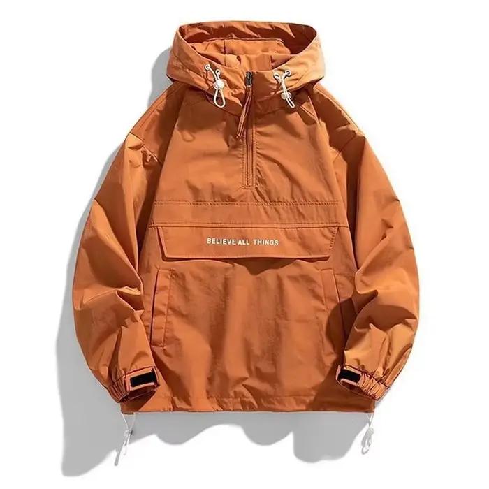 Vestes Anorak Homme Printemps-Automne