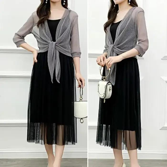 Veste de Mariage à Demi-Manches pour Femme, Cardigan, Cape pour Robe de Soirée, Manteau Supérieur