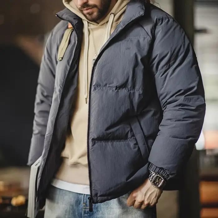Maden-Doudoune d'Hiver en Duvet de Canard Blanc pour Homme