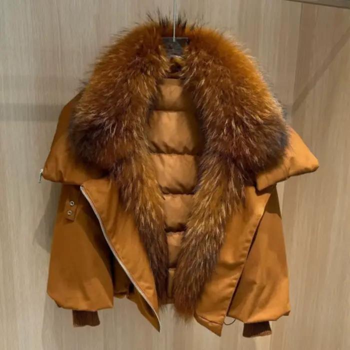 Doudoune Courte Femme Style Urbain Hiver 2026 – Col Montant Tendance