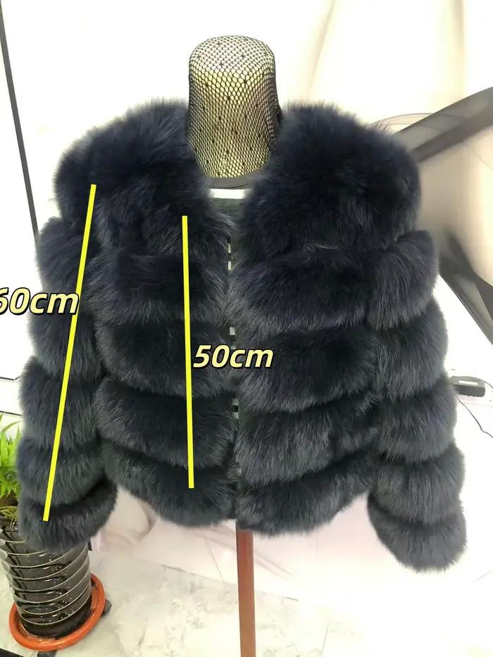 2025 nouveauté manteau de fourrure élégant luxe véritable veste