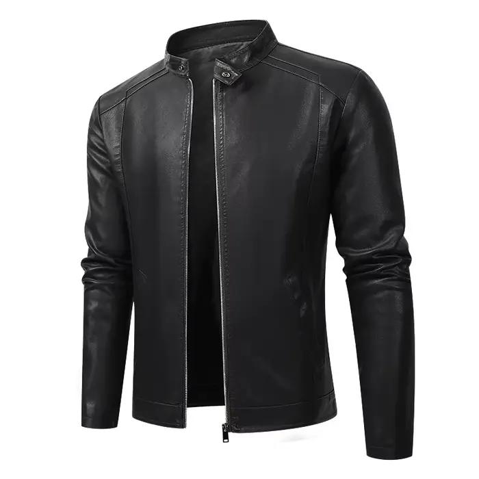 Veste en cuir pour homme