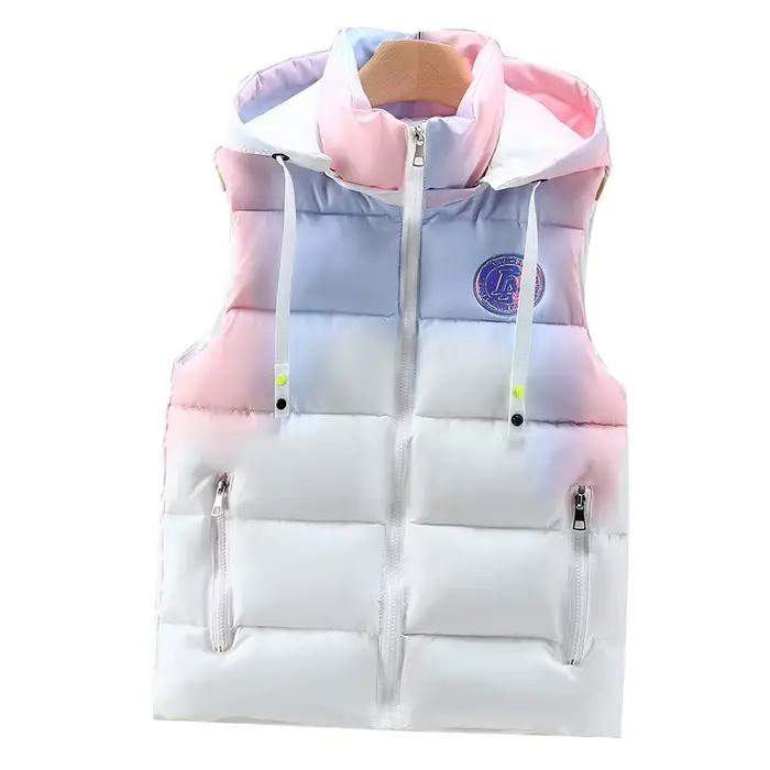 Hiver hommes vestes à capuche gilets sans manches hommes décontracté coupe-vent chaud gilets gilet femmes printemps automne gilet vestes mâle