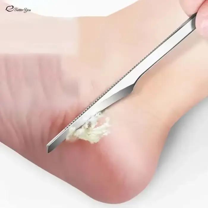 1/3/5 pièces manucure pédicure outil orteil ongles rasoir pieds pédicure couteau Kit pied callosités râpe fichier peau morte dissolvant grattoir soins des pieds