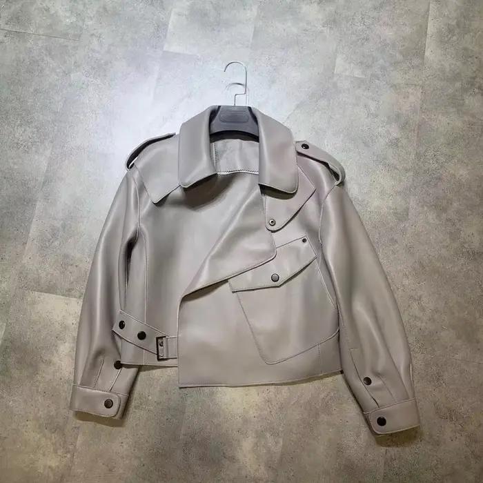 Veste en peau de mouton de haute qualité pour femme