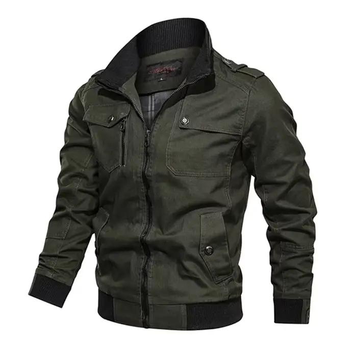 Bomber veste hommes mode décontracté coupe-vent