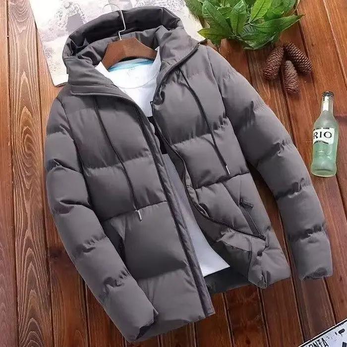 Veste à capuche épaisse pour hommes