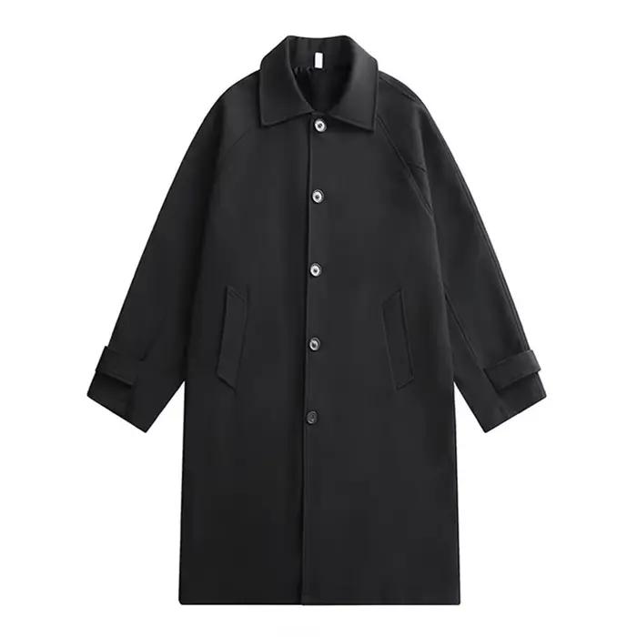 Tralike-Manteau long coupe-vent pour hommes