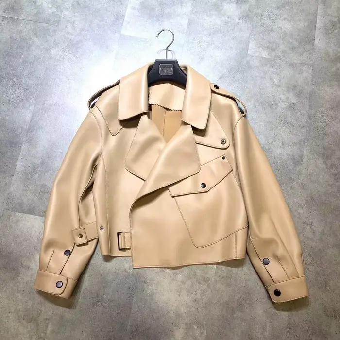 Veste en peau de mouton de haute qualité pour femme