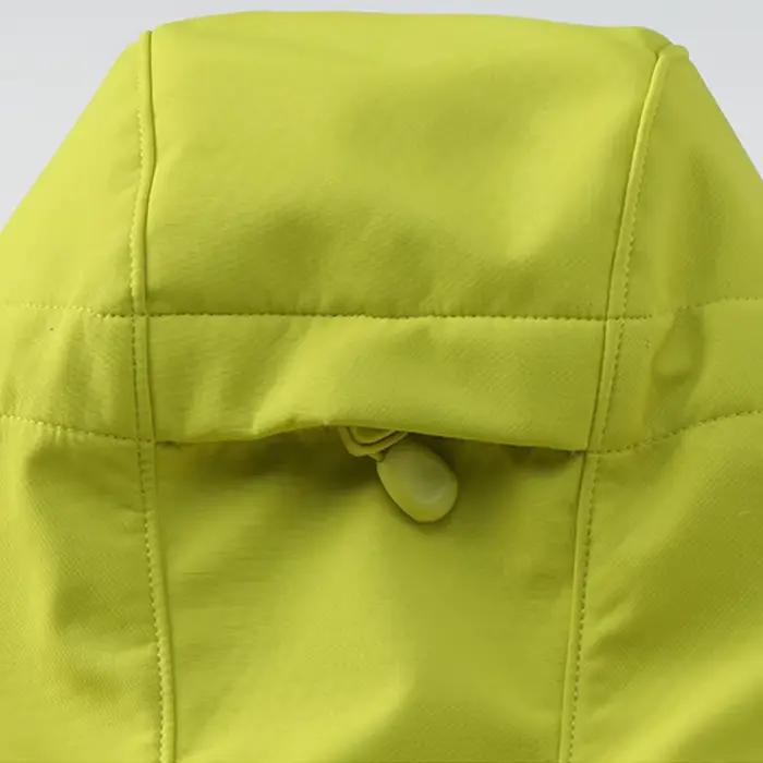 JNLN hommes femmes imperméable à coque souple veste coupe-vent chaud polaire manteau de pluie unisexe randonnée