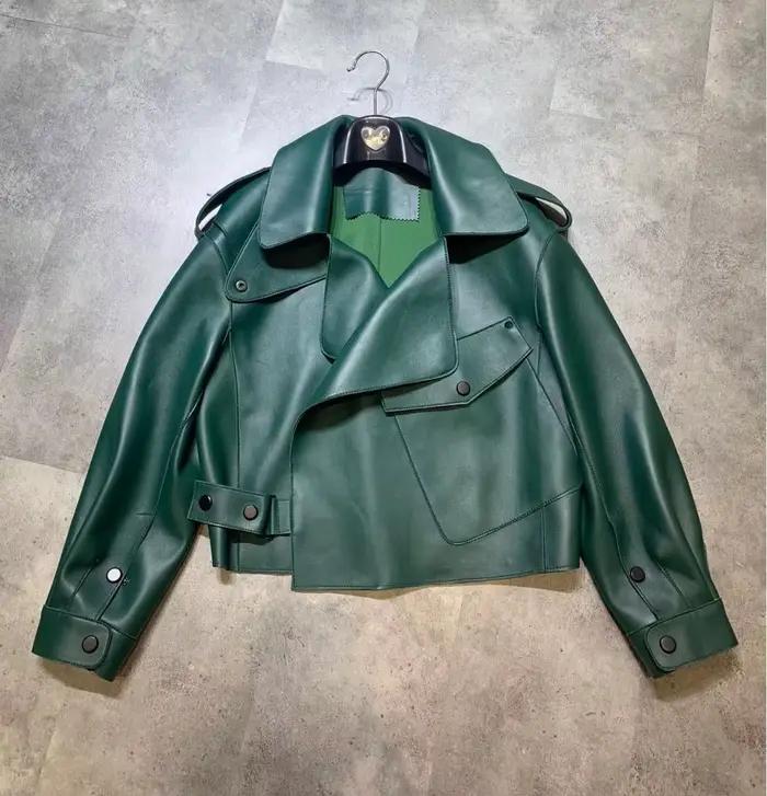 Veste en peau de mouton de haute qualité pour femme