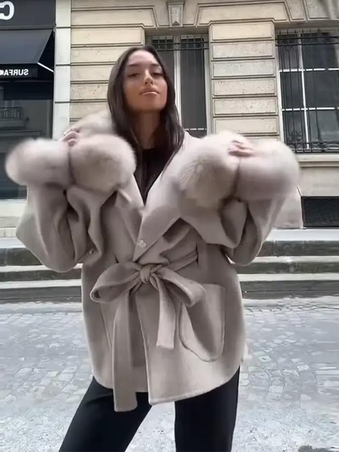 Manteaux en fausse fourrure pour femmes