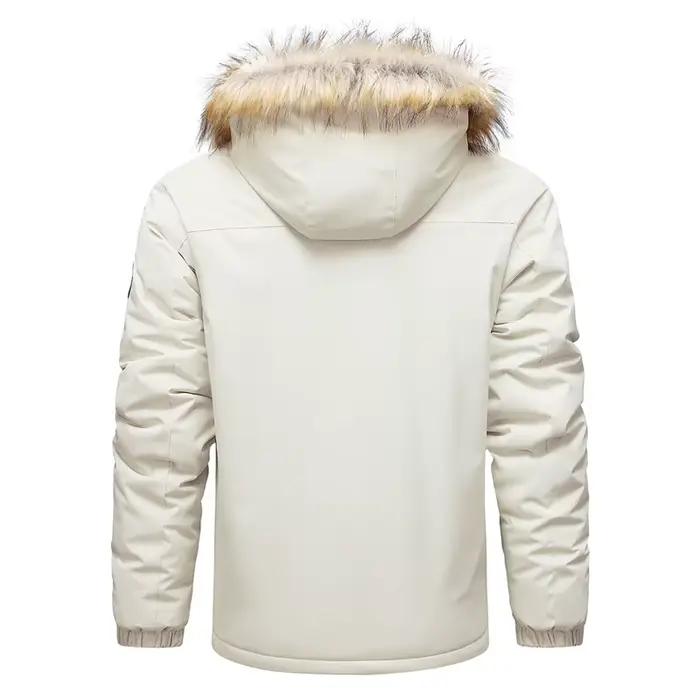 Veste de randonnée SoftShell imperméable en peluche chaude pour l'extérieur