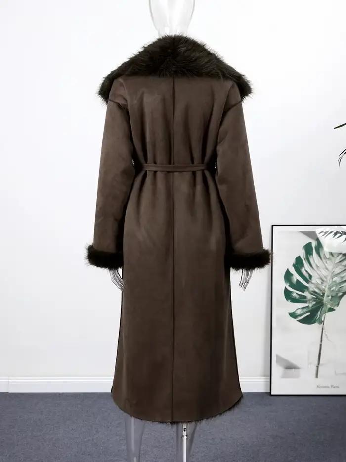 Trench-Coat Long de luxe pour femmes