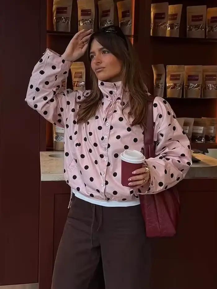 HH 2026 Veste Courte Décontractée pour Femme