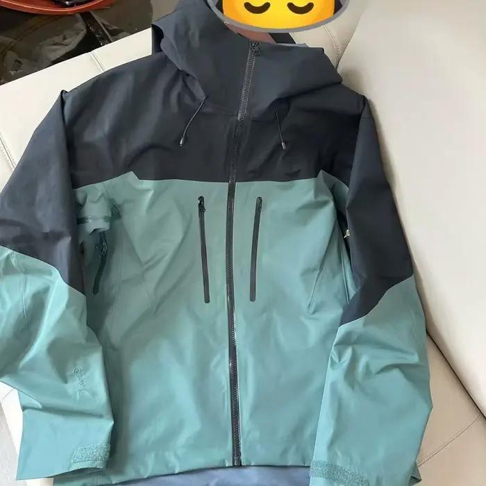 Veste rembourrée imperméable coupe-vent à trois couches respirante à séchage rapide ultra légère escalade en plein air ski randonnée camping voyage...