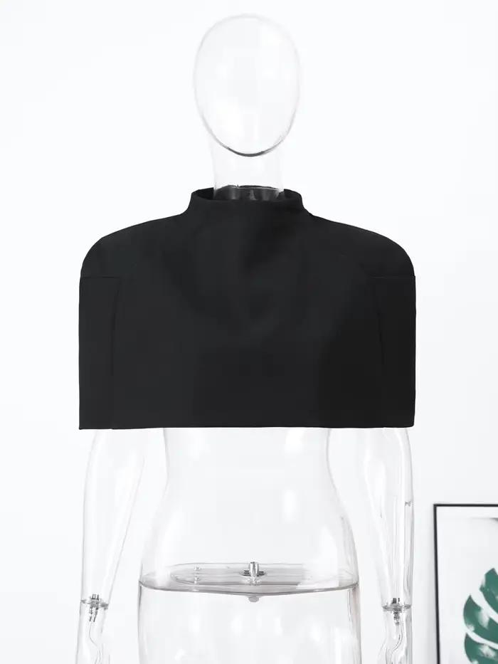 Tops châle courts élégants pour femmes