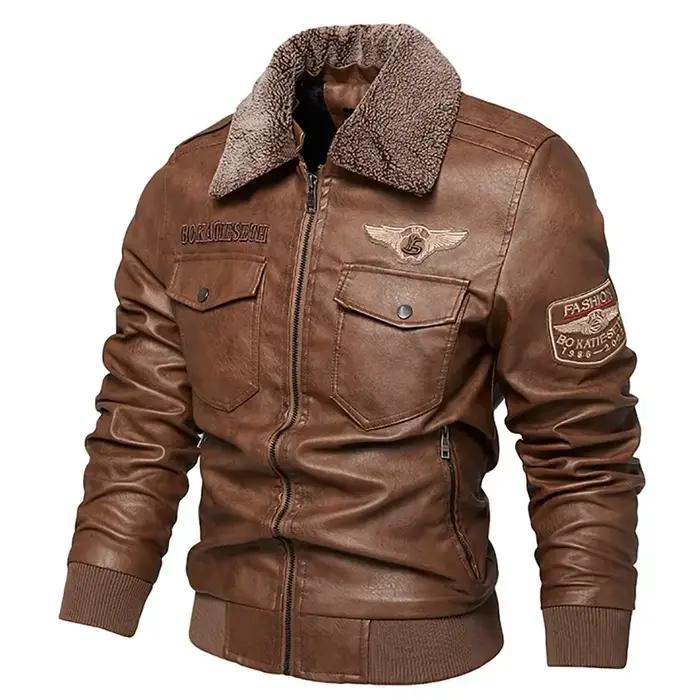 Veste de motard Vintage pour hommes