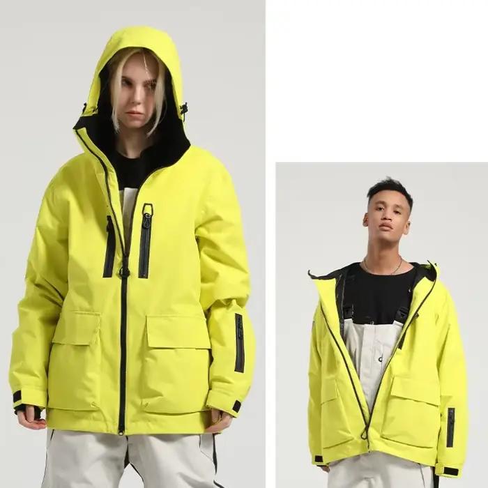 Vestes de ski épaisses imperméables pour couple