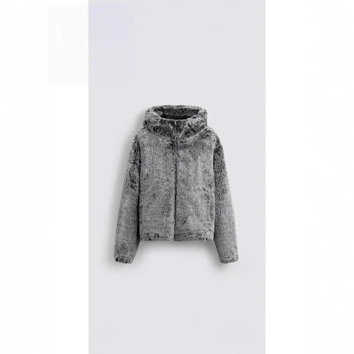 Manteau de luxe en fausse fourrure pour hommes, veste chaude d'hiver à capuche coupe-vent, Parkas thermiques épais, vêtements d'extérieur pour hommes style chic et confortABLE