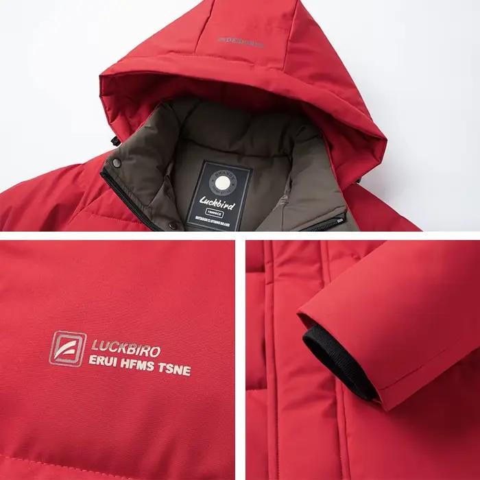 Parka d'hiver épaisse pour homme