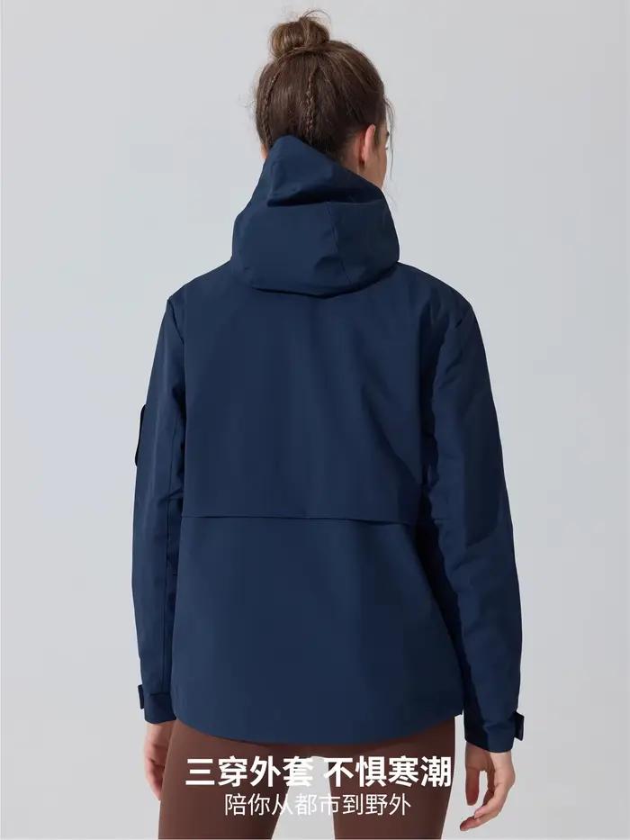Veste imperméable hommes femmes Ski en plein air coupe-vent thermique polaire intérieur