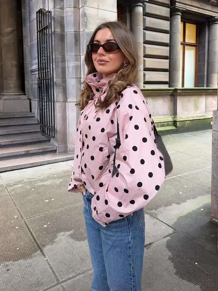 HH 2026 Veste Courte Décontractée pour Femme