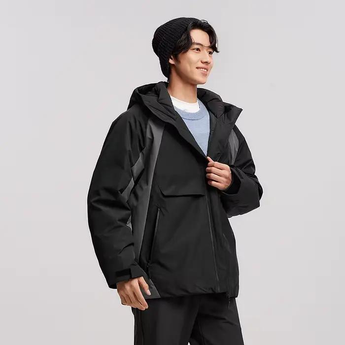 Doudoune à Capuche Imperméable pour Homme