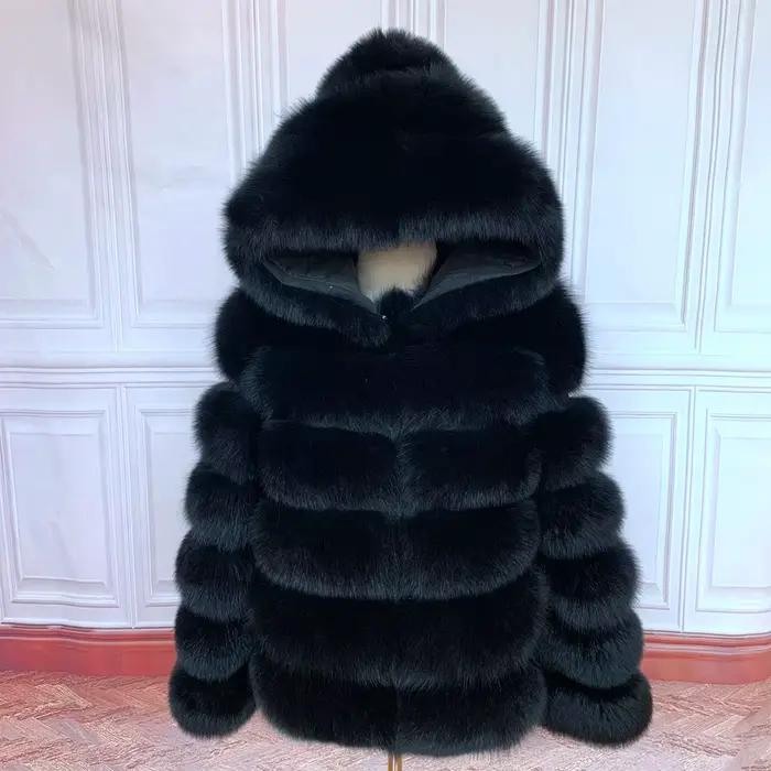 Manteau de fourrure femmes manteaux d'hiver pardessus femme vestes