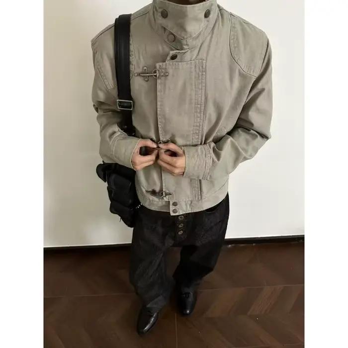 Veste Harajuku à col rabattu pour hommes