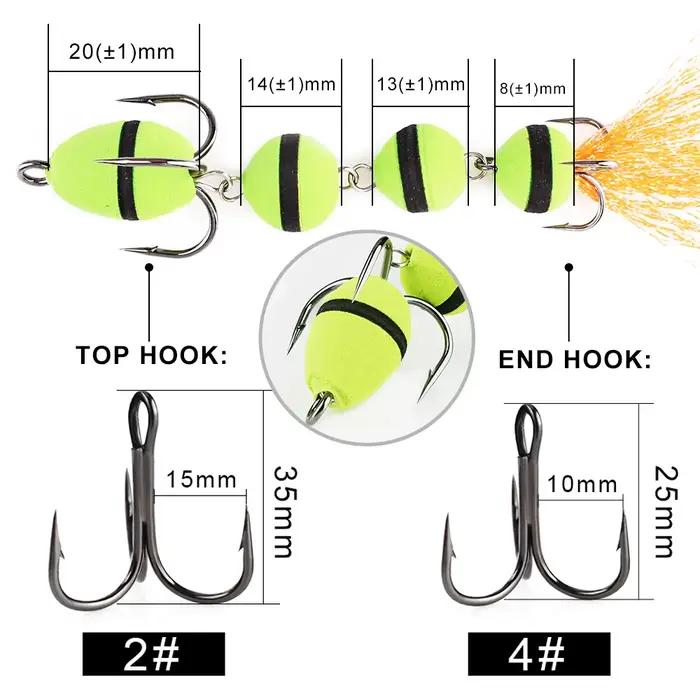 FISH KING nouvelle Mandula offre spéciale leurre de pêche leurres souples mousse appât nageur Wobbler bar brochet leurre insectes appâts artificiels Pesca