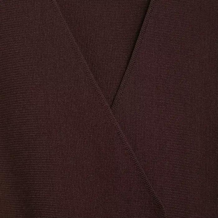 Manteau pull en tricot pour femme avec ceinture