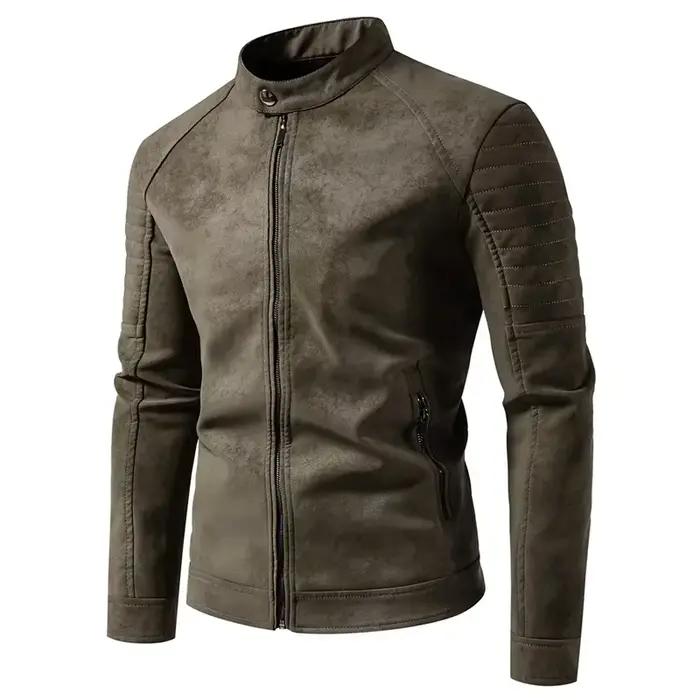 Blouson en cuir pour homme
