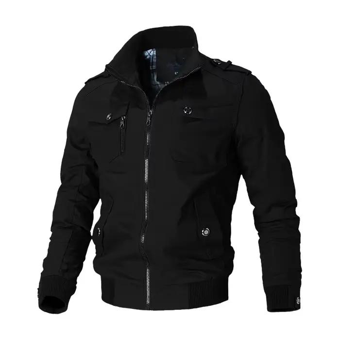 Bomber veste hommes mode décontracté coupe-vent