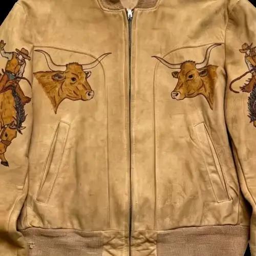 Veste de cowboy vintage pour homme