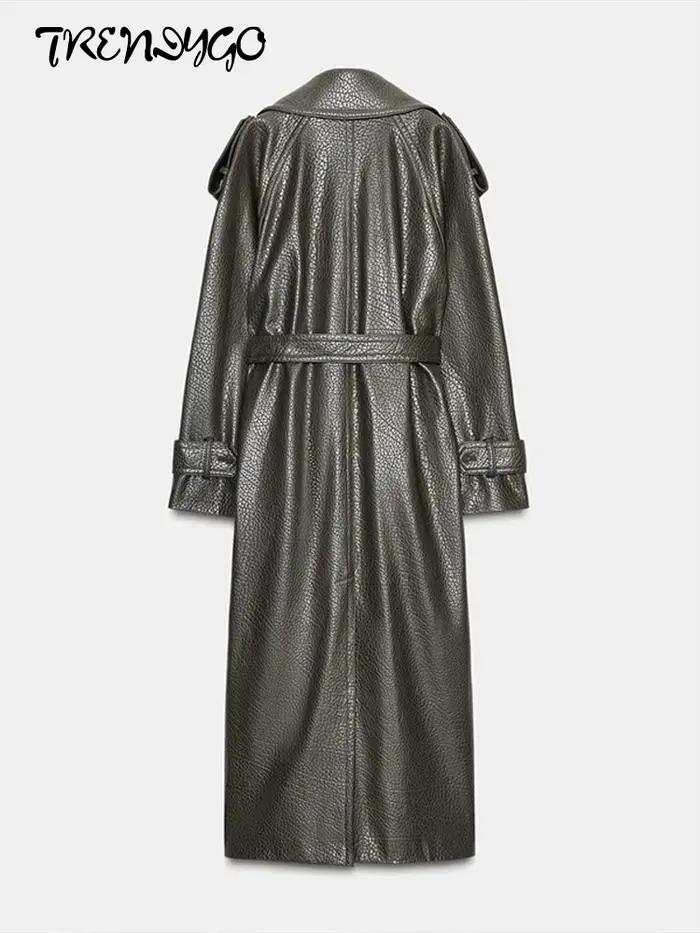 Veste en Faux cuir pour femme