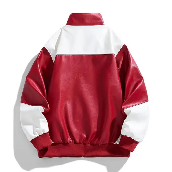 Veste de Baseball à Col Roulé pour Homme