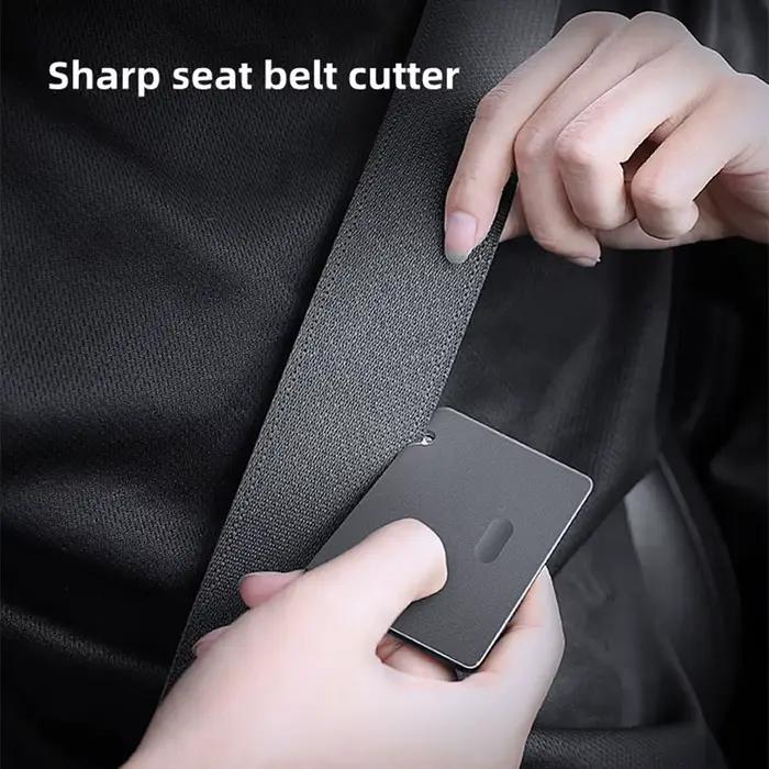 Kit d'urgence de voiture brise-vitre portable, coupe-ceinture de sécurité, marteau de sécurité, accessoires de voiture