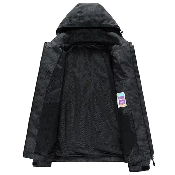 Veste de randonnée à capuche pour hommes