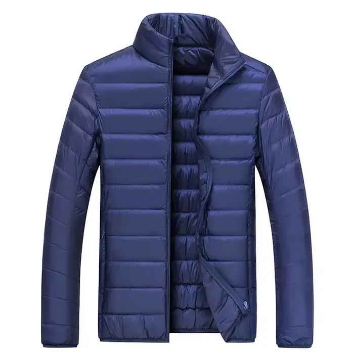 Doudoune coupe-vent imperm\u00e9able homme 90% duvet de canard blanc pour printemps automne hiver toutes saisons occasions quotidiennes vestes décontractées