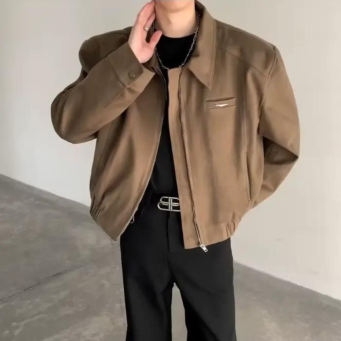 Veste à revers pour homme